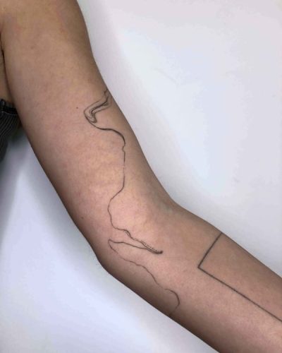 healed elbow sleeve brazalete