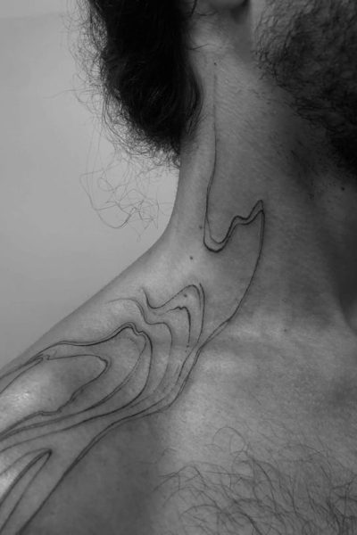 tattoo water ripple effect